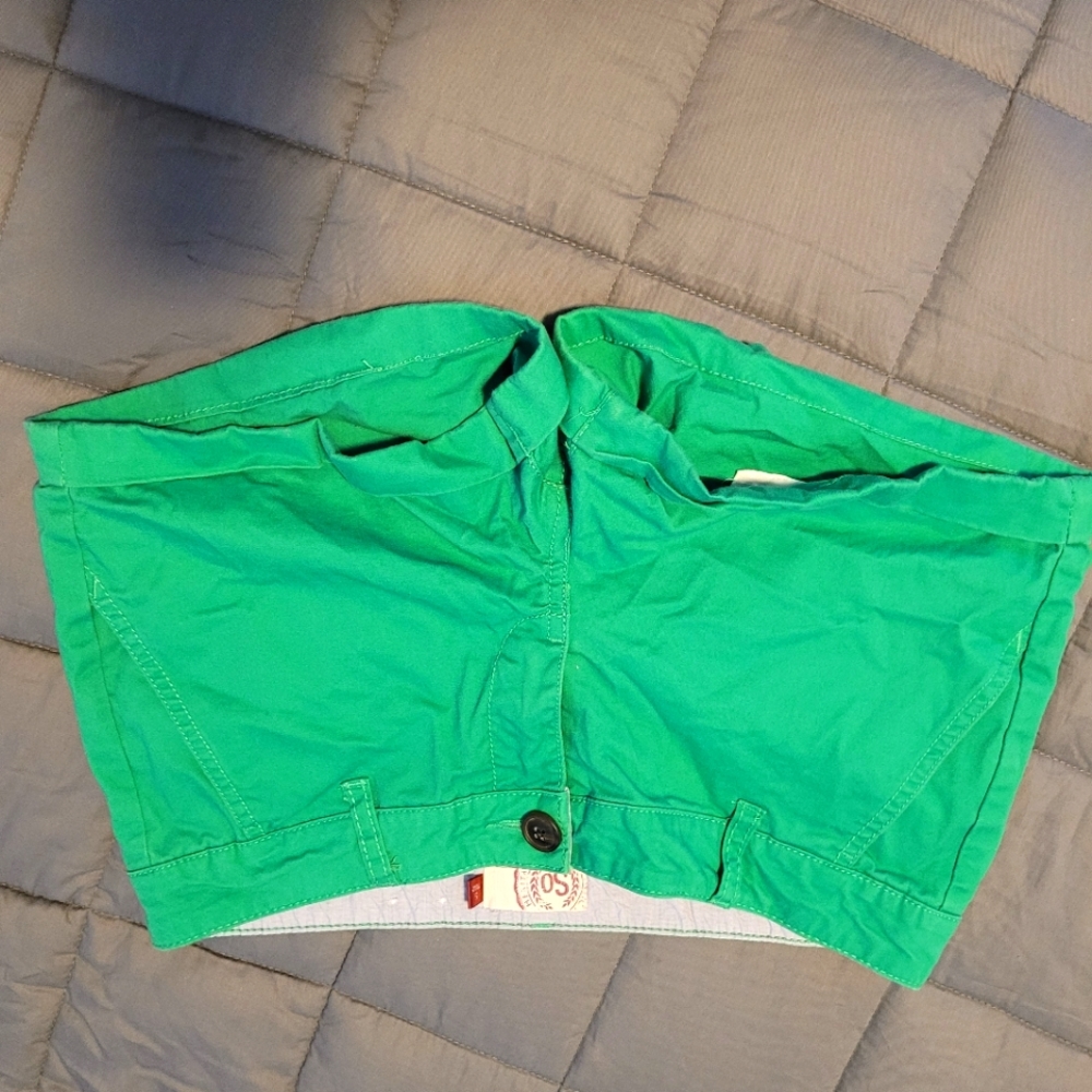 Green shorts